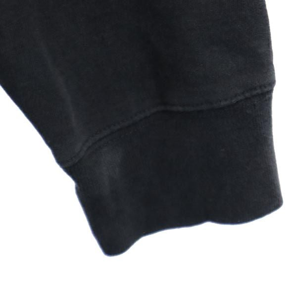 THE NORTH FACE ノースフェイス 長袖 スウェットパーカー M ブラック プルオーバー ロゴ メンズ