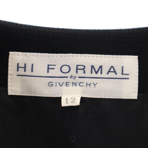 GIVENCHY ジバンシィ 日本製 スカートスーツ 上下 セットアップ 12AB 黒 レディース