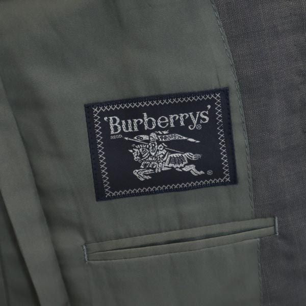 Burberrys バーバリーズ 90s オールド ウール100％ テーラードジャケット 88-76-160A3 グレー メンズ