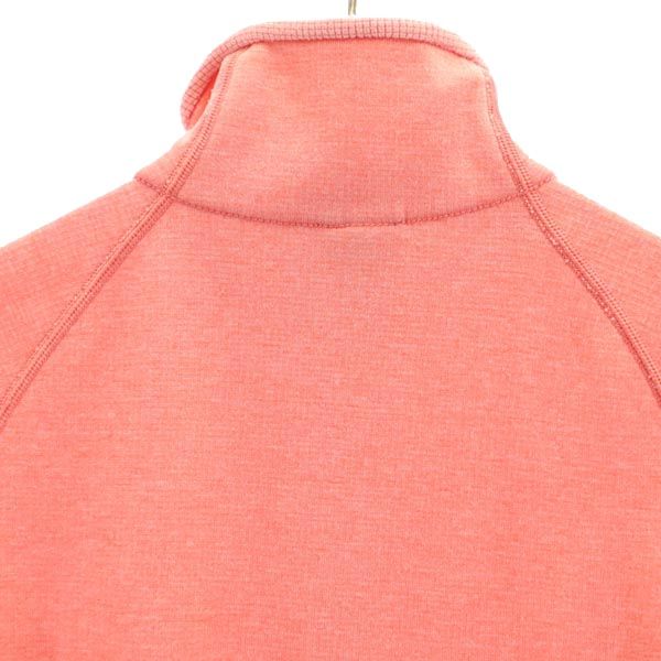 patagonia パタゴニア アウトドア 43475 長袖 ハーフジップ Tシャツ S ピンク系 ロンT レディース