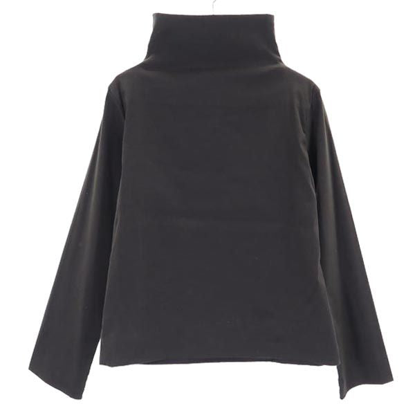 ISSEY MIYAKE イッセイミヤケ 長袖 カットソー ブラック系 レディース