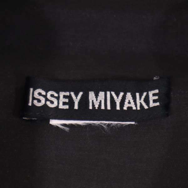 ISSEY MIYAKE イッセイミヤケ 長袖 カットソー ブラック系 レディース