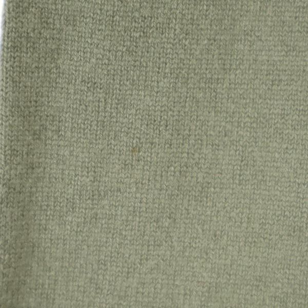 ISSEY MIYAKE イッセイミヤケ カシミヤ100％ 長袖 ニット L モスグリーン セーター レディース