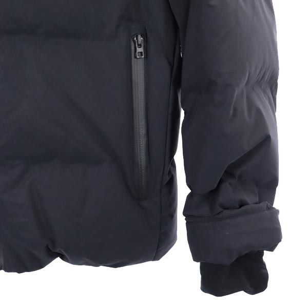 UNIQLO ユニクロ シームレス ダウンジャケット M ブラック系 メンズ