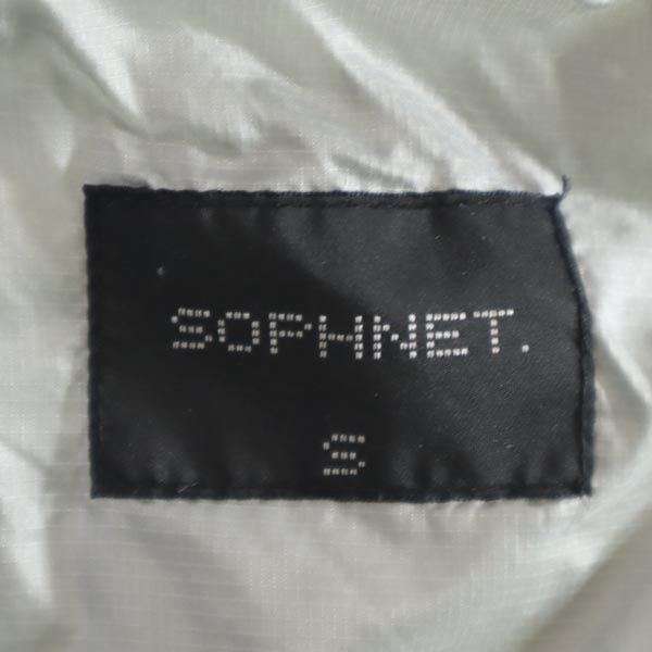 ソフネット ダウンジャケット S ブルー系 SOPHNET. メンズ