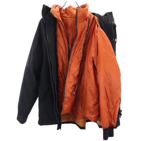 EXIGO 3way マウンテンパーカー XL ブラック 中綿ライナー付き メンズ