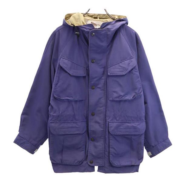 HUNTING FIELD ナイロンブレンド 長袖 フード ジャケット M パープル系 メンズ