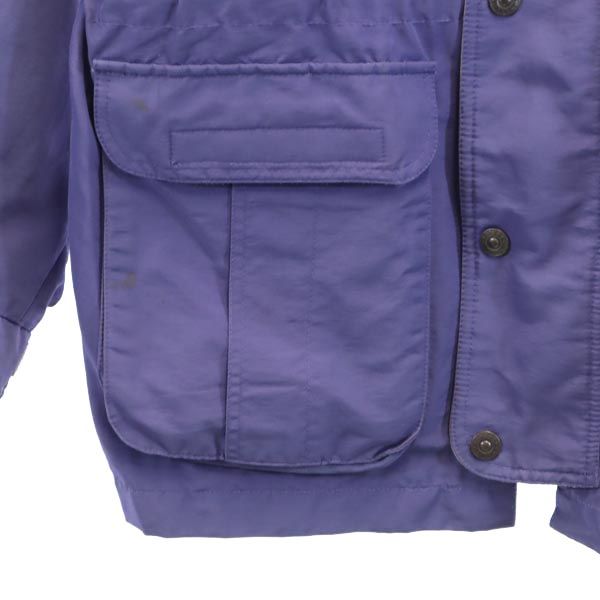 HUNTING FIELD ナイロンブレンド 長袖 フード ジャケット M パープル系 メンズ