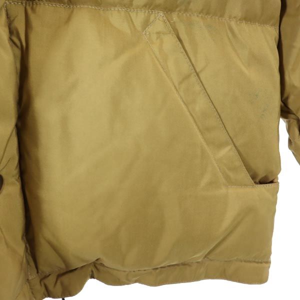 BEAUTY&YOUTH UNITED ARROWS ビューティアンドユースユナイテッドアローズ × クレセント コラボ USA製 ダウンジャケット XS ブラウン Crescent Down Works メンズ