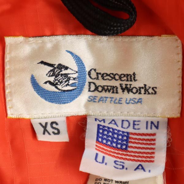 BEAUTY&YOUTH UNITED ARROWS ビューティアンドユースユナイテッドアローズ × クレセント コラボ USA製 ダウンジャケット XS ブラウン Crescent Down Works メンズ