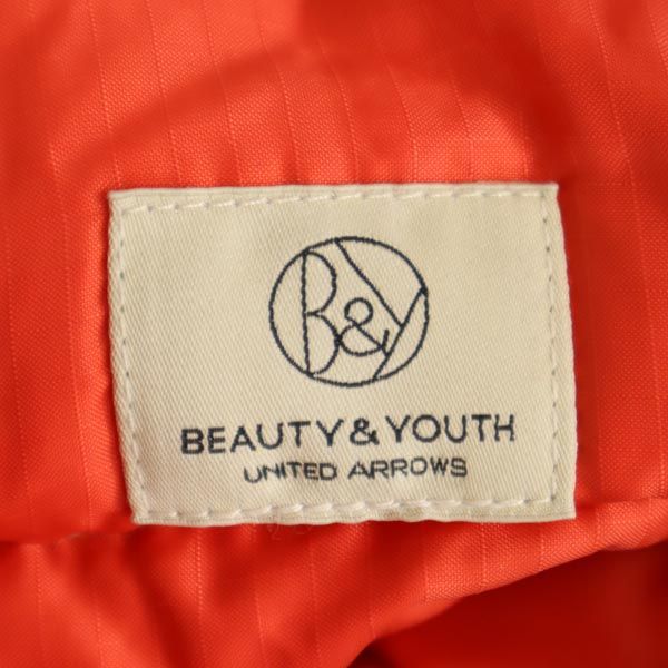 BEAUTY&YOUTH UNITED ARROWS ビューティアンドユースユナイテッドアローズ × クレセント コラボ USA製 ダウンジャケット XS ブラウン Crescent Down Works メンズ