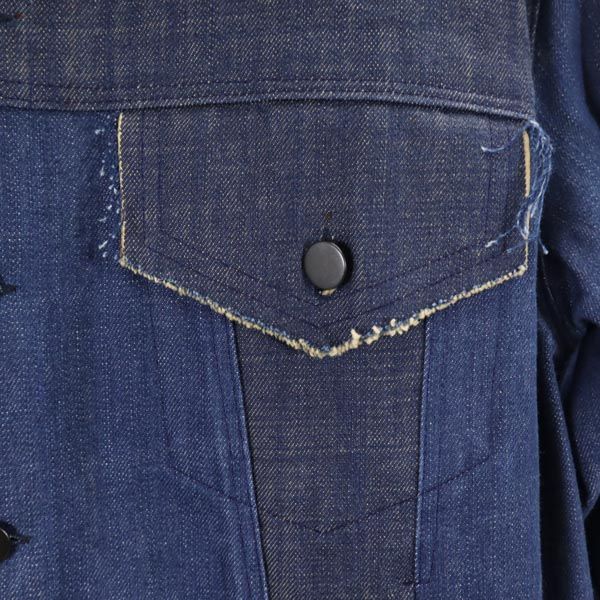 NIUKU 二ウク フランス製 デニムジャケット S ジージャン メンズ