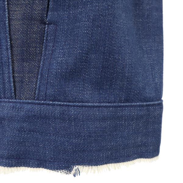 NIUKU 二ウク フランス製 デニムジャケット S ジージャン メンズ