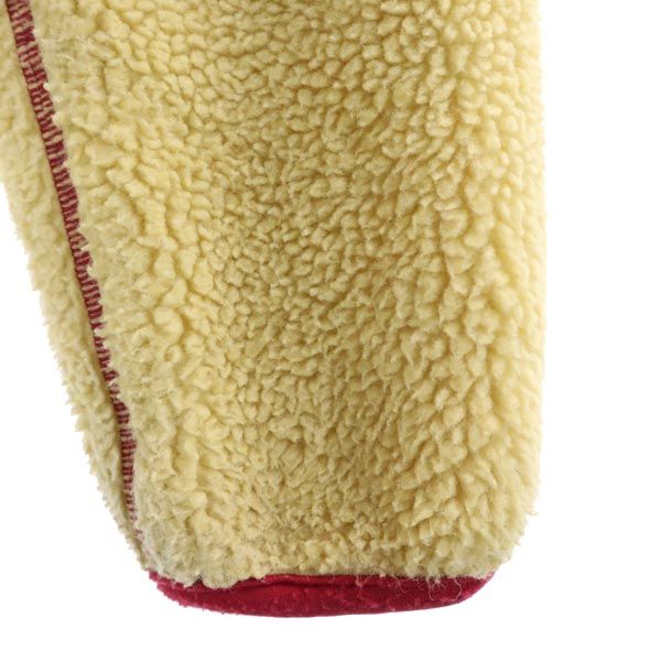 HYSTERIC ヒステリック 日本製 ボア フリースジャケット ベージュ×ピンク レディース