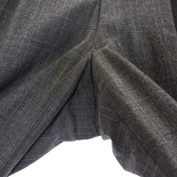 LANVIN ランバン ウール スーツ 上下 セットアップ ST46-54 グレー系 テーラードジャケット ロングパンツ メンズ