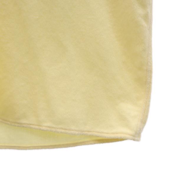 LUCIANO BARBERA ルチアーノバルベラ イタリア製 長袖 ボタンダウンシャツ M イエロー系 メンズ