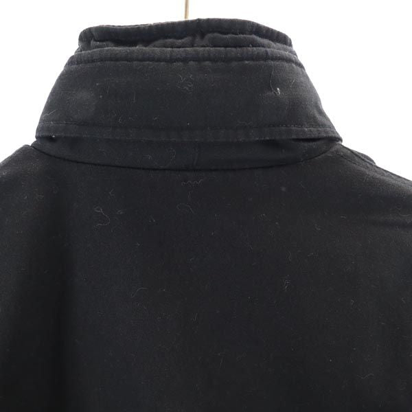 Lui's ルイス 長袖 ミリタリージャケット S ブラック ワークジャケット メンズ