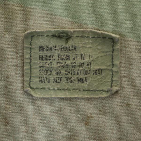 US ARMY アメリカ軍 カモフラ 長袖 ミリタリージャケット カーキグリーン メンズ