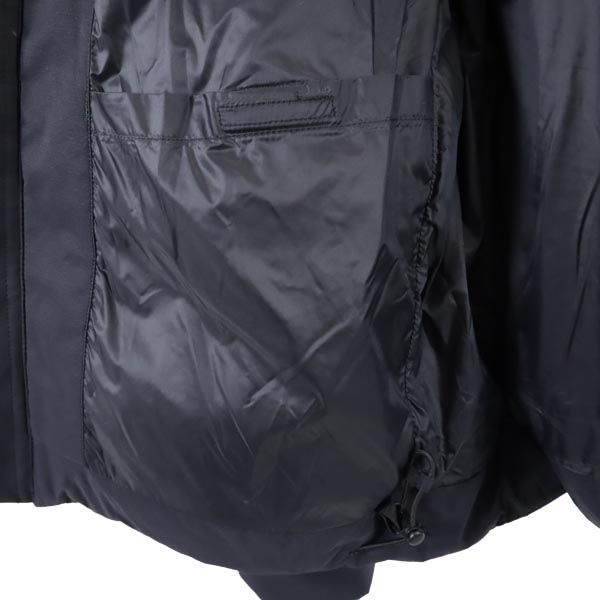 UNIQLO ユニクロ シームレス ダウンジャケット S ブラック フード メンズ