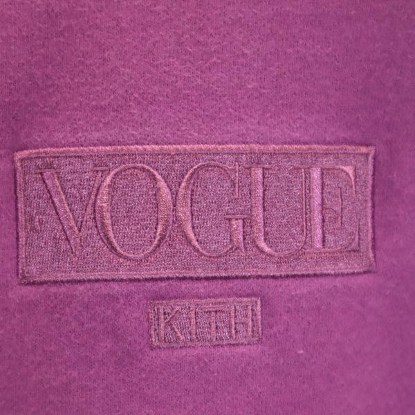 KITH キス × ヴォーグ コラボ 長袖 トレーナー M 紫系 × VOGUE  スウェット メンズ