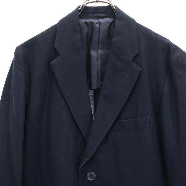 ISSEY MIYAKE MEN イッセイミヤケ メン 日本製 長袖 テーラードジャケット 1 ネイビー メンズ