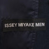 イッセイミヤケ メン 日本製 長袖 テーラードジャケット 1 ネイビー ISSEY MIYAKE MEN メンズ