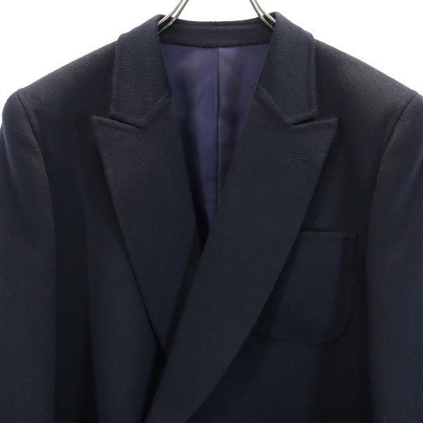 GREAT CASHMERE カシミヤ100％ 長袖 テーラードジャケット ネイビー メンズ