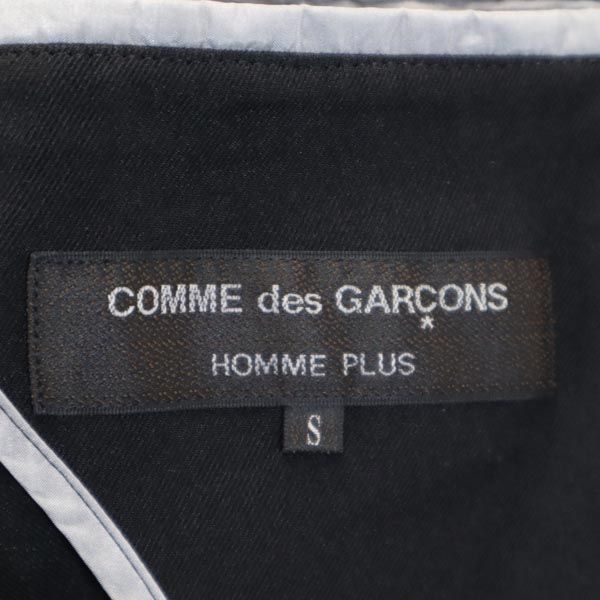 COMME des GARCONS HOMME PLUS コムデギャルソンオムプリュス 2007年 日本製 長袖 テーラードジャケット S ブラック メンズ