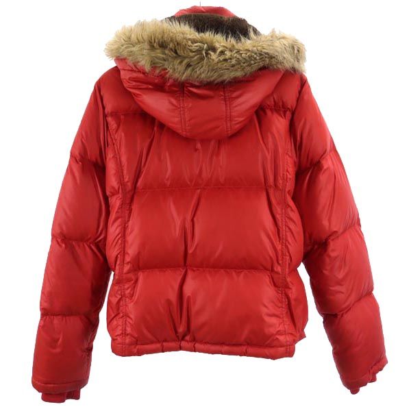 POLO JEANS COMPANY ポロジーンズカンパニー ダウンジャケット XL 赤 レディース