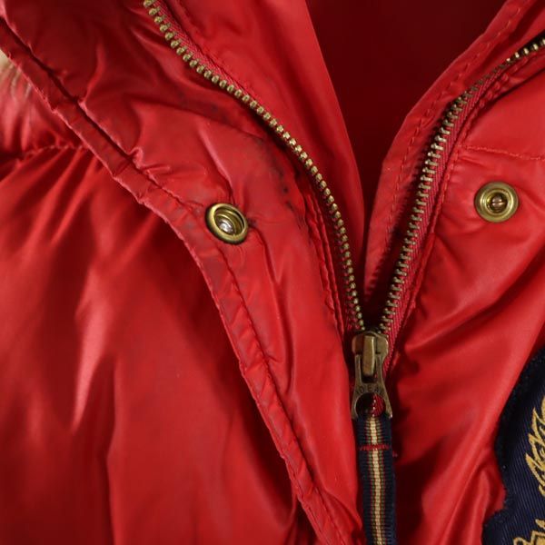 POLO JEANS COMPANY ポロジーンズカンパニー ダウンジャケット XL 赤 レディース