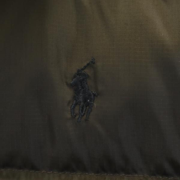 Polo by Ralph Lauren ポロバイラルフローレン ダウンベスト M（10-12） カーキ キッズ