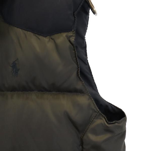 Polo by Ralph Lauren ポロバイラルフローレン ダウンベスト M（10-12） カーキ キッズ