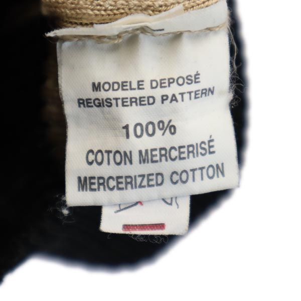 PAULE KA ポールカ 7分袖 リブニット カットソー S ブラック レディース