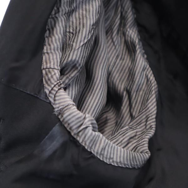 BURBERRY BLACK LABEL バーバリーブラックレーベル 三陽商会 ウールブレンド テーラードジャケット S ネイビー系 メンズ