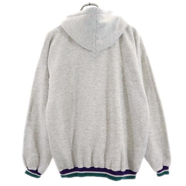 GEAR ギア 長袖 スウェットパーカー L グレー系 裏起毛 メンズ