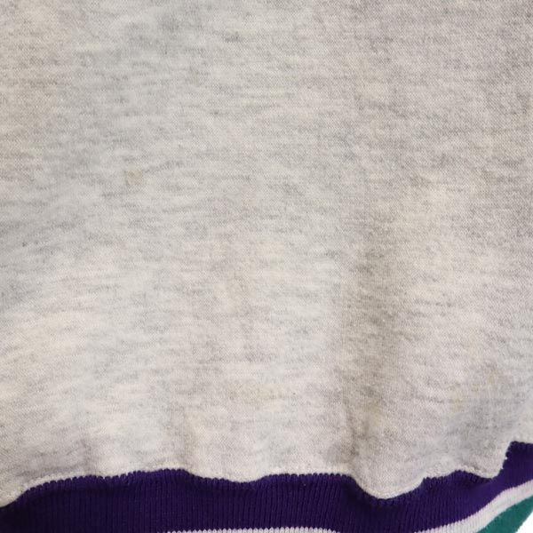 GEAR ギア 長袖 スウェットパーカー L グレー系 裏起毛 メンズ