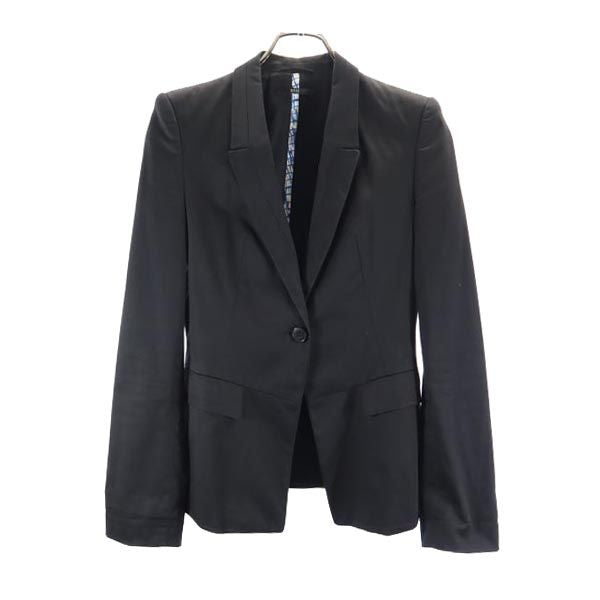 HUGO BOSS ヒューゴボス スカートスーツ 上下 セットアップ US 0／4 ブラック テーパードジャケット レディース