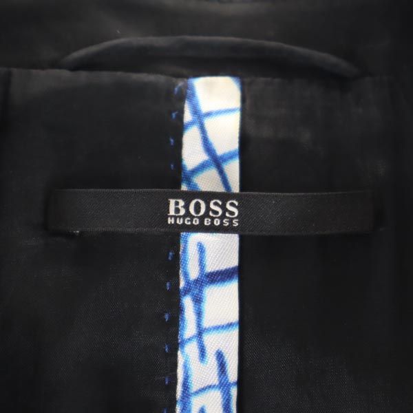 HUGO BOSS ヒューゴボス スカートスーツ 上下 セットアップ US 0／4 ブラック テーパードジャケット レディース