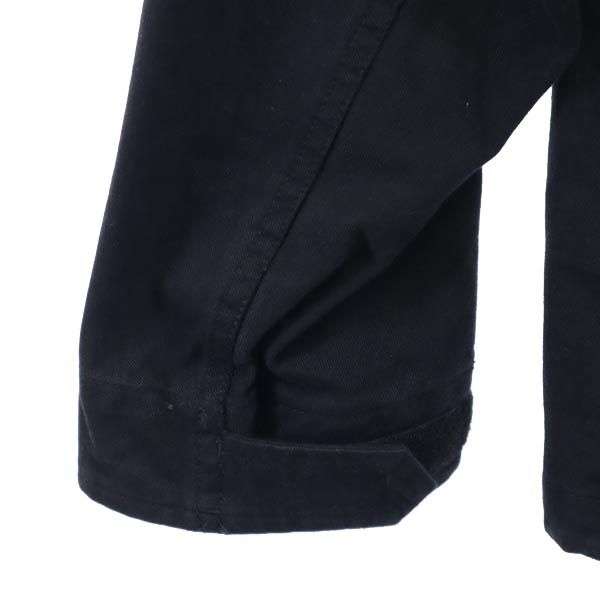 WACKO MARIA ワコマリア 日本製 バック 刺繍 ボアファーライナー付き ミリタリージャケット M ブラック系 メンズ