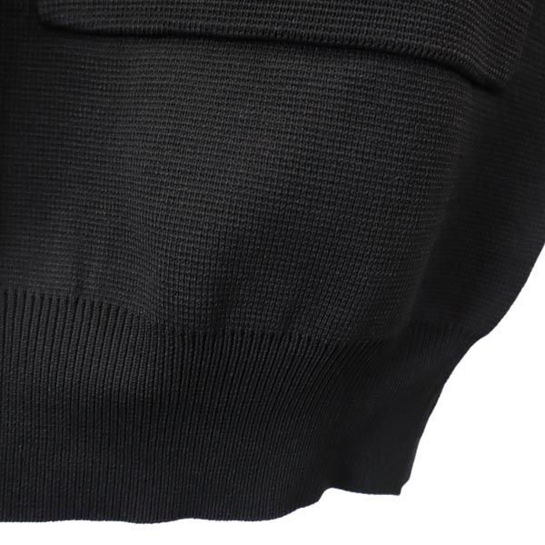 FORME フォルメ 長袖 Vネック ニット カーディガン  ブラック レディース