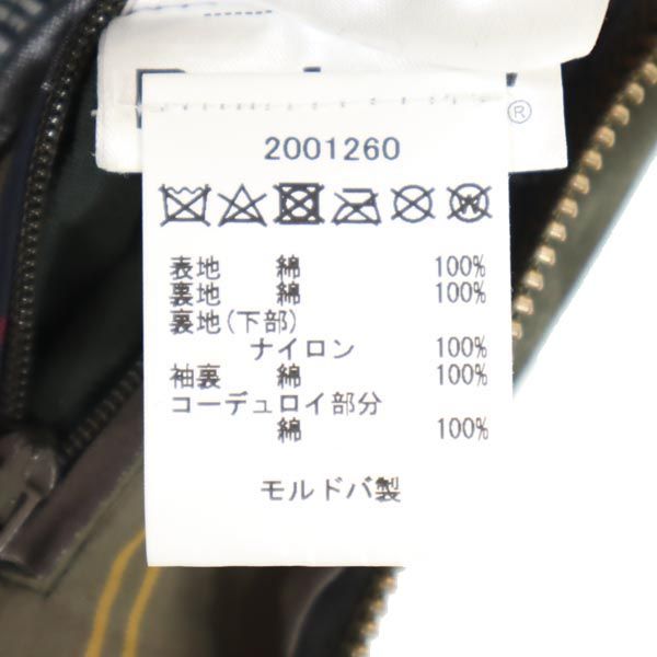 Barbour バブアー ライトウエイト 4oz WAX ワックスド ジャケット USA 4 グリーン系 ワーク レディース