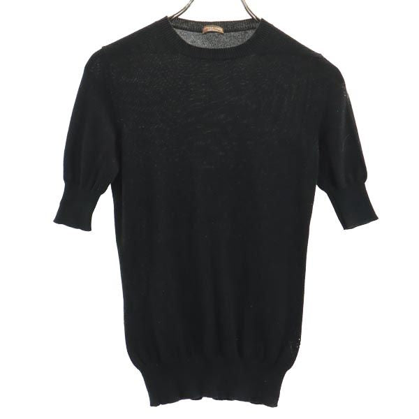 BOTTEGAVENETA ボッテガヴェネタ 半袖 セーター S ブラック系 ニット レディース