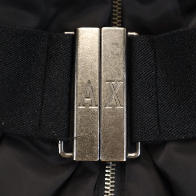 ARMANI EXCHANGE アルマーニエクスチェンジ ダウンコート XS ブラック レディース