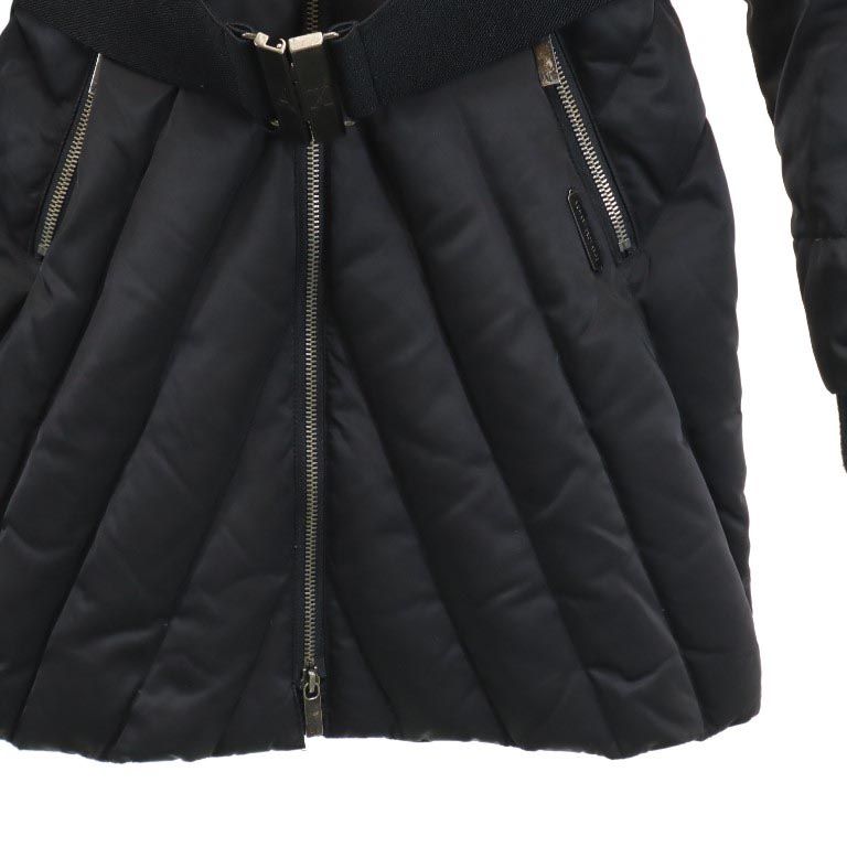 ARMANI EXCHANGE アルマーニエクスチェンジ ダウンコート XS ブラック レディース
