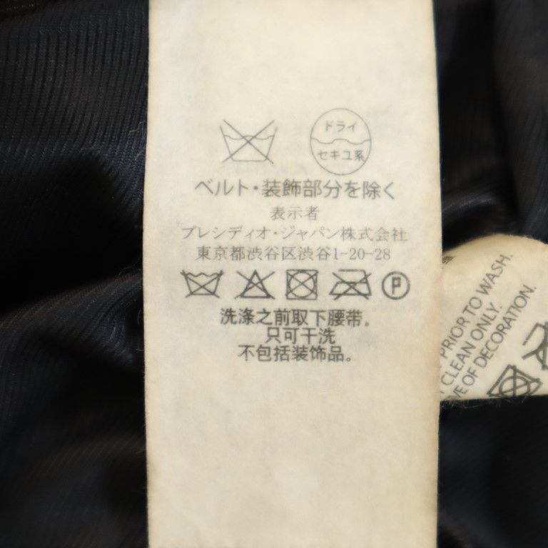 ARMANI EXCHANGE アルマーニエクスチェンジ 中綿コート XS グレー系 フード レディース