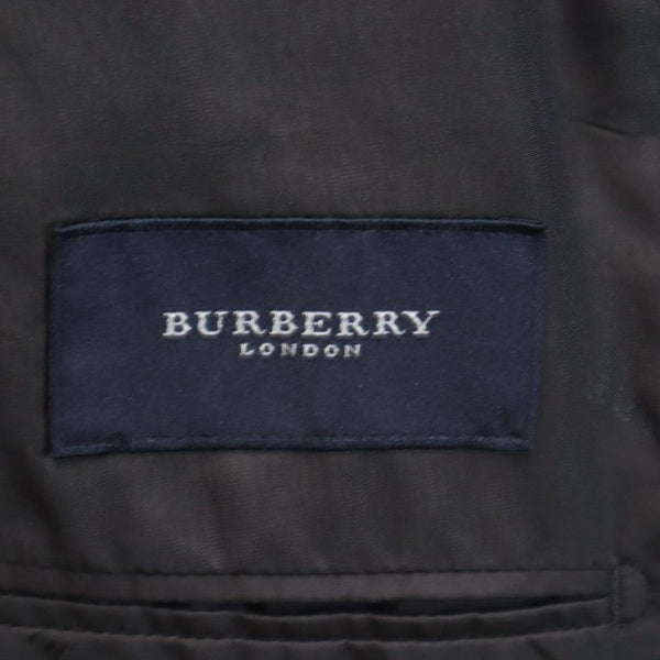 バーバリー 三陽商会 日本製 ウール ストライプ柄 スーツ 上下 セットアップ 94-82-175 グレー系 BURBERRY メンズ