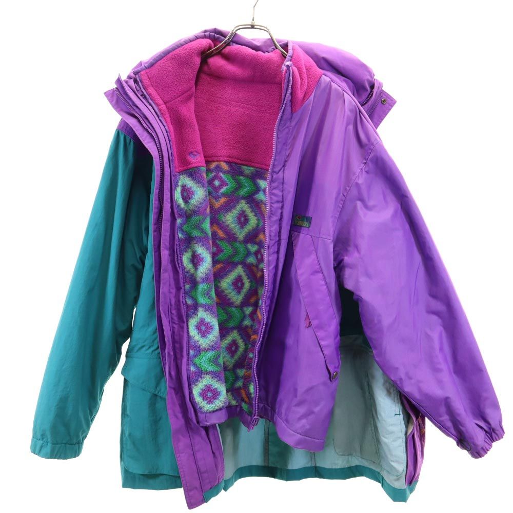 BIRDSCALL ライナー付き ナイロンジャケット L 緑系 メンズ