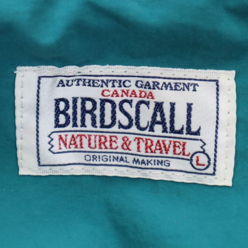 BIRDSCALL ライナー付き ナイロンジャケット L 緑系 メンズ