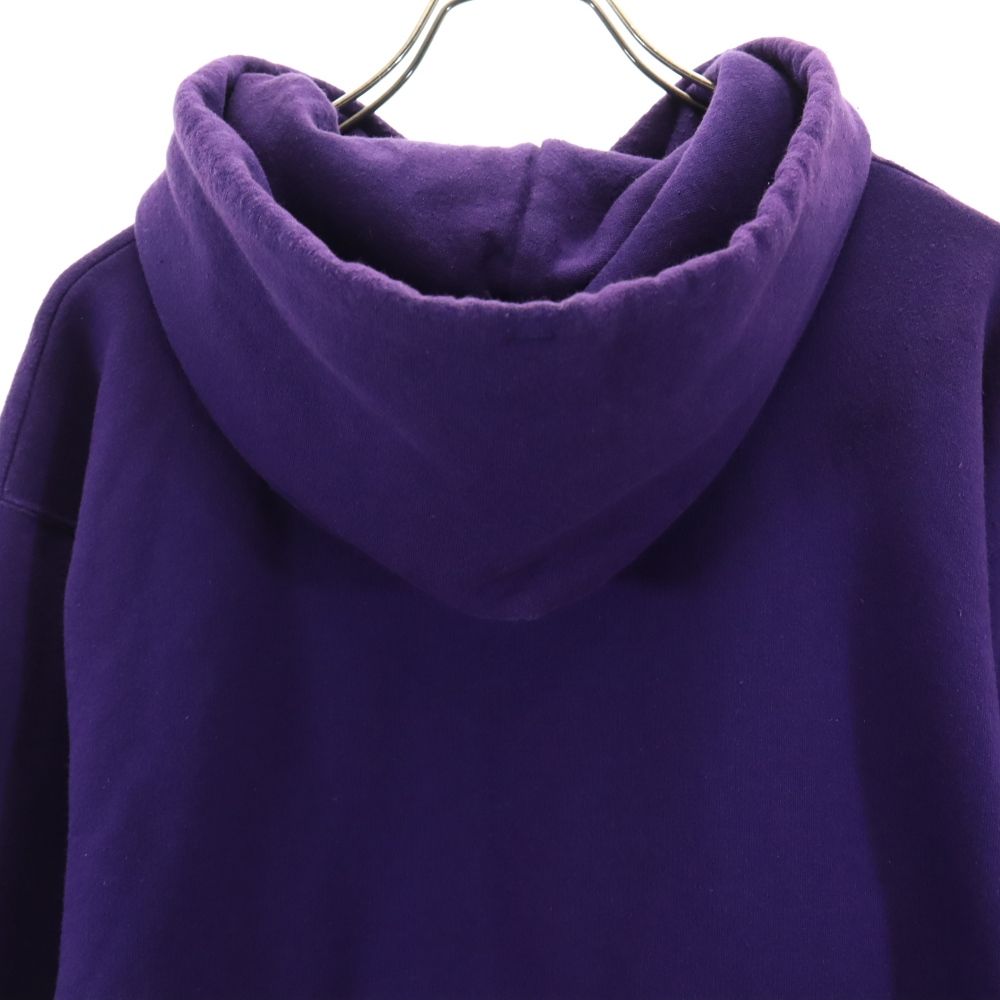 Champion チャンピオン 長袖 スウェットパーカー M パープル 裏起毛 メンズ