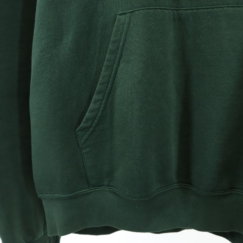 Champion チャンピオン 長袖 スウェットパーカー L グリーン 裏起毛 メンズ